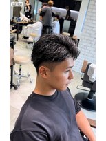 ドットトウキョウ 横浜店(dot.tokyo)&nbsp;【大島玄貴指名】かき上げアップバングツイストパーマ