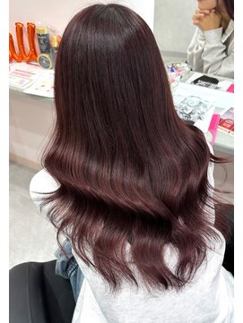 ミニョン(mignon) 韓国/ダブルカラー/ブリーチ/ピンク/学割U24/新越谷/南越谷/草加