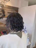 【簡単スタイリング◎】くしゅくしゅパーマ