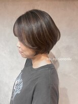 イロバイルポポル(iro...by rupopolu)&nbsp;ショートヘアにもベージュハイライト♪
