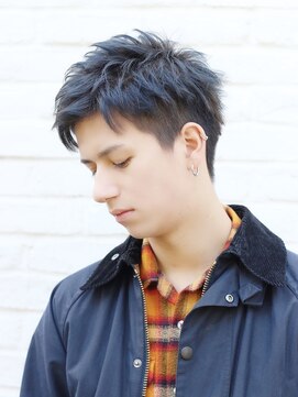 ハレ ヘアサロン(Hale hair salon) Haleフェザーパーマニュアンスパーマスパイキーショートバーバー