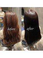 エノア 東京(ENORE) 縮毛矯正/ナチュラル/ストレート/モテ髪/艶髪/髪質改善