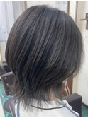 ブリーチハイライト髪質改善ダブルカラーレイヤーカット