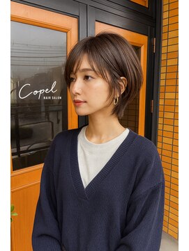 コポル(Copol) まわりと差がつく大人ショート×アッシュベージュ