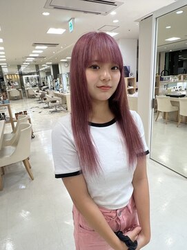 シャルムバイケンジ(Charm.by KENJE) ブリーチ/ブリーチカラー/ピンクカラー/ダブルカラー/銀座