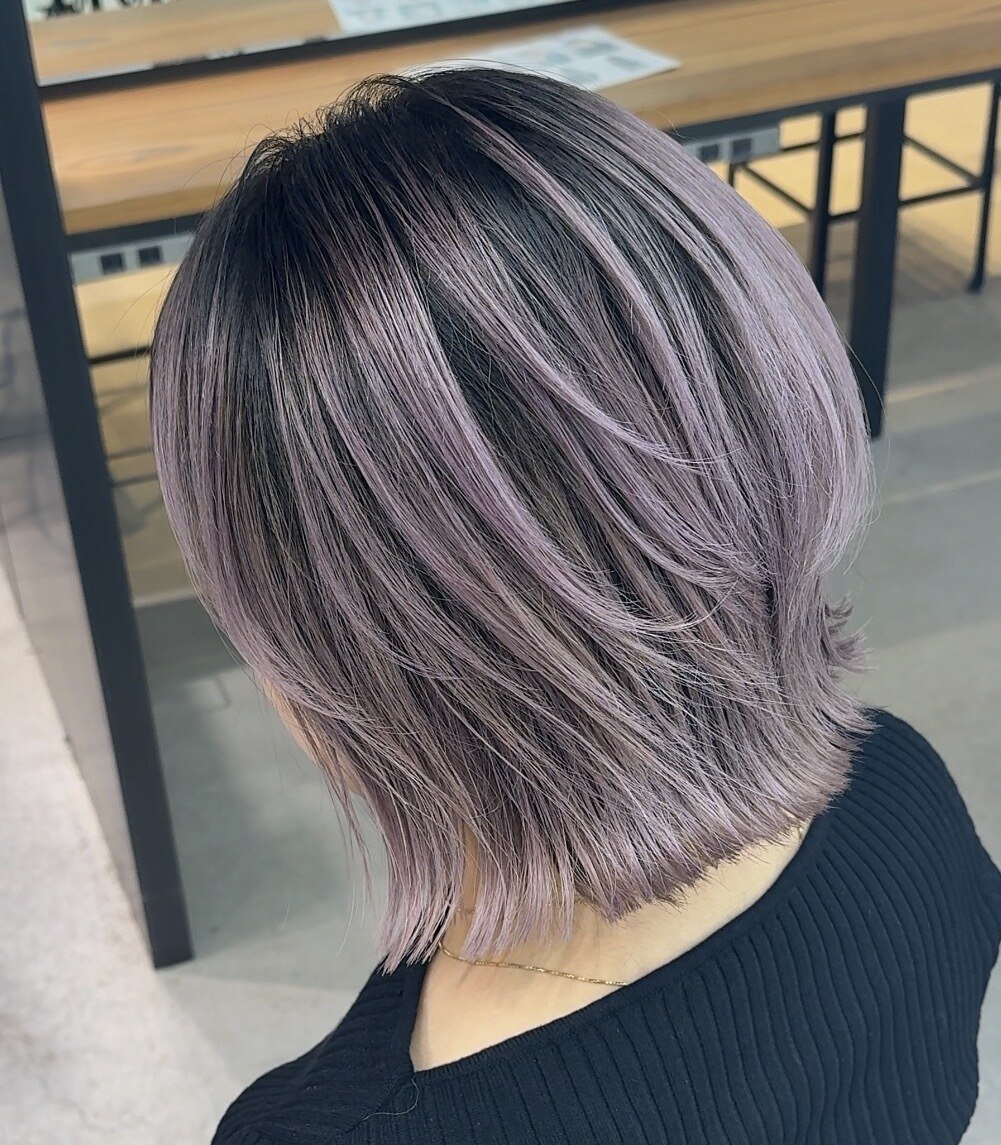 2026年春】ピンクパープルの髪型・ヘアアレンジ｜人気順