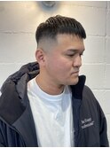 メンズカットフェードスキンフェードバーバークロップ