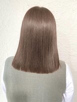 バランス 原宿 表参道(balance) ミルキーベージュ×ロブ YUKA