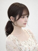 ムーン 仙台一番町店(OON)&nbsp;顔まわりレイヤー/前髪カット/おくれ毛カット/韓国レイヤー/仙台