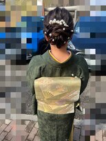 ヘアーリゾートラシックアールプラス(hair resort lachiq R+)&nbsp;ヘアセット・訪問着着付