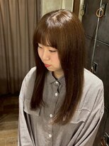ナック ウメダ(knack UMEDA) ナチュラルストレート×ショコラブラウン【阪急梅田】