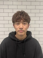 バーバーショップ ヘアーレストホーム(Barber Shop HAIR REST HOME)&nbsp;メンズツーブロバーバーパーマ束感カラースパ20代30代