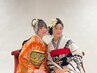 【着付け京都大会優勝サロン】成人式(着付け＋ヘアセット)