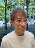 大人アクセントカラーショート