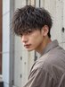 【メンズ人気No.1】カット+ツイスパ・波巻きパーマ ¥10000
