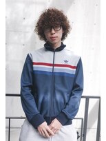 ブークル(boucle)&nbsp;メンズウルフくるくるパーマ　カーリーヘア　プードルパーマ
