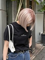 アオゾラヘアーカミノウラ(AOZORA HAIR kaminoura)&nbsp;ルーツカラー/ホワイトブロンド