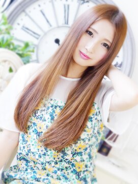 ヘア ジュレ ドゥ(hair jurer deux) 【ヘアジュレドゥ 松田】 美しく華やかなストレートロング