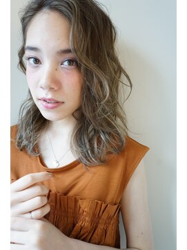 ネオリーブアイム 横浜西口店(Neolive aim) Neolive aim ハイライトで立体感のあるセミロング