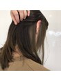 ヘアースペース ボイスクレッシェンド(hair space VOICE cresc.) マットベージュのインナーカラーで動きのあるスタイルに！