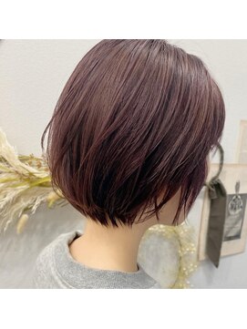 メモリーズ 銀座(Memories) イルミナカラー/カラー/ショートヘア/前髪カット/小顔カット