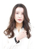 30代40代50代大人かわいいゆるふわ愛され髪◎インナーカラー