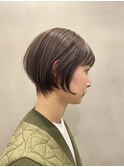 大人可愛いマッシュショートハンサムショートミニボブ
