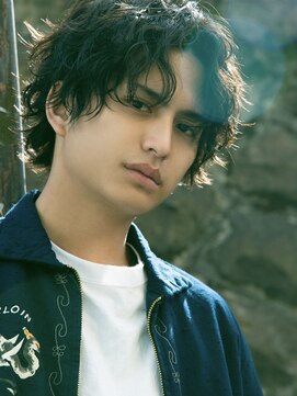 オーシャントーキョーセンダイ(OCEAN TOKYO SENDAI) 波巻きスパイラルセンターパートショート