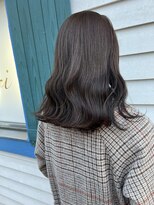 ルッソリベラ 池袋(Lusso libera)&nbsp;ダークグレージュ×波巻き◎30代40代50代