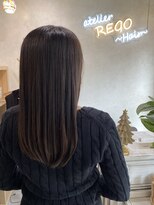 アトリエレゴ(atelier REGO)&nbsp;【艶出しカット＋グローバルMILBONトリートメント！】