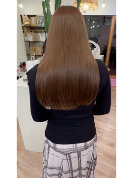 ハニー(HONEY) ラテブラウン/髪質改善/酸性ストレート/トリートメント/プリーチ