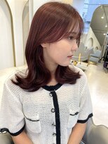 ミラ(MIRA)&nbsp;レイヤーにカット/顔まわり/小顔カット/後れ毛/梅田美容室b_11