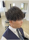 *ツイストスパイラルパーマ/マッシュ/メンズカット/刈り上げ*