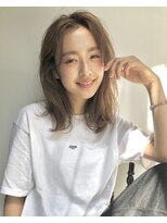 ヲタク(wotaku.)&nbsp;ミルクティーベージュ透明感カラーブラウンブリーチなしカラー