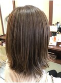 白髪ぼかしカラー☆ナチュラルベージュ