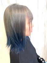 リスキーズ(RISKY'S)&nbsp;グレージュ～マリンブルーグラデーション