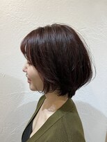 タエビスアリッサム(Taebis Alyssum) 顔周りレイヤーショートスタイル