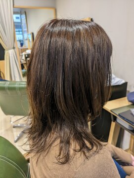 ヘアサロン ナノ(hair salon nano) シルバーベージュカラー