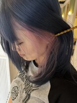 ムーム(Momb)&nbsp;ネイビー×pailピンク