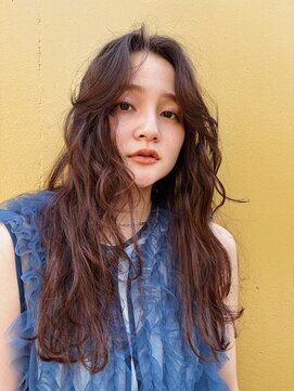 レジュアル(RESSUAL) デザインカラーレイヤーカットウェットヘア夏オリーブベージュ