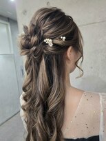 ベリッシモ(Bellissimo)&nbsp;超ロングヘア☆お団子ハーフアップ