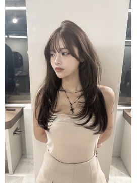 リリー(Lilley) 【西村光平】艶カラー/前髪顔周り/韓国ヘア