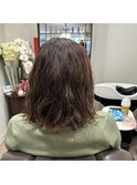 ◎ミディアムスタイルのニュアンスパーマ◎