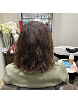 アルマヘアー(Alma hair by murasaki)&nbsp;◎ミディアムスタイルのニュアンスパーマ◎