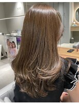 ミンクス 青山店(MINX)&nbsp;【MINX】似合わせフェミニンロングレイヤー_表参道/髪質改善