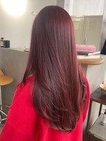 トナリ(tonari)&nbsp;ブリーチなしでできる高発色レッドカラー