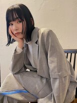 エンター 天神店(ENTER)&nbsp;ミディアムレイヤー/黒髪/ツヤ髪/ENTER 天神店