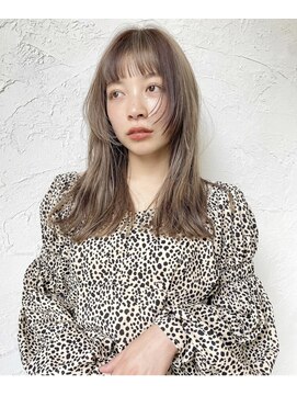 アペロ 柏(Apero) くすみベージュ☆ローライト