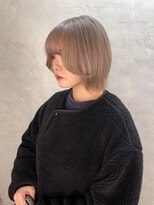 マジコ 原宿(Magico)&nbsp;ホワイトグレージュ/デジタルパーマ/チェリーブラウン/原宿