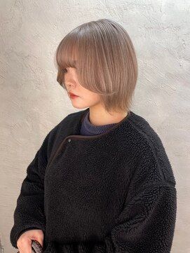 マジコ 原宿(Magico) ホワイトグレージュ/デジタルパーマ/チェリーブラウン/原宿